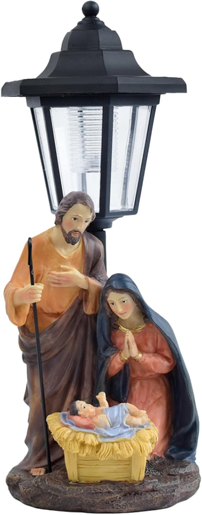 Nativity Garden Statue ✨⛪ | Outdoor Praying Figurine Decor 🌿🌙