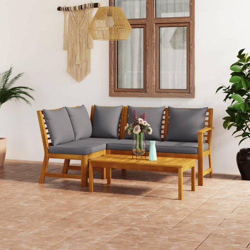 ☀️ Waterproof Seat & Back Cushions 🌿 Garden Furniture Comfort Set