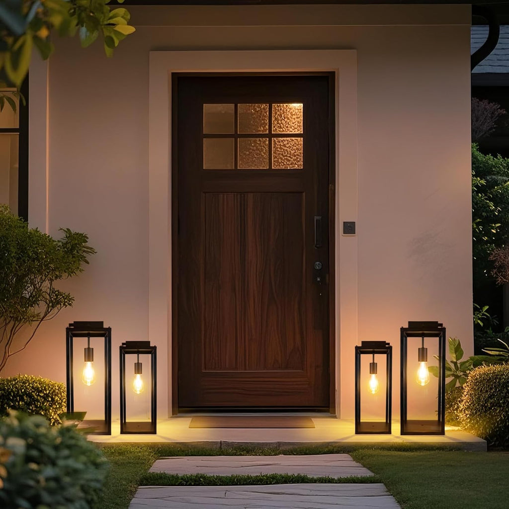 Solar Glow Lantern 🌙✨ Outdoor Waterproof Garden Light 🌿💡