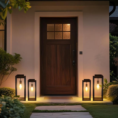 Solar Glow Lantern 🌙✨ Outdoor Waterproof Garden Light 🌿💡