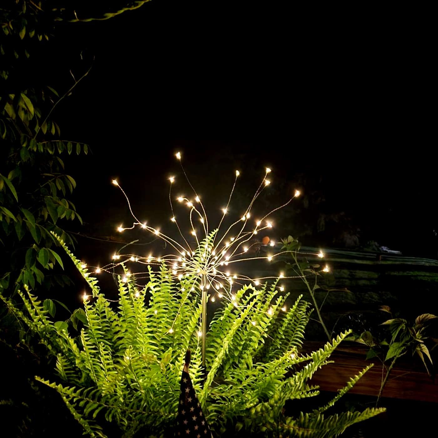Firework Garden Lights 🎆✨ | Outdoor Twinkle LED Decor 💡🌙