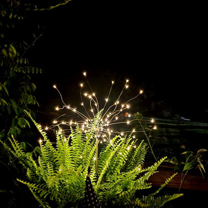 Firework Garden Lights 🎆✨ | Outdoor Twinkle LED Decor 💡🌙