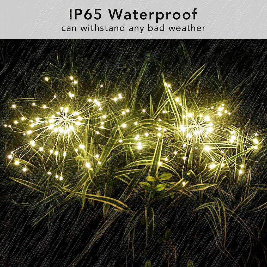 Firework Garden Lights 🎆✨ | Outdoor Twinkle LED Decor 💡🌙