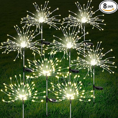 Firework Garden Lights 🎆✨ | Outdoor Twinkle LED Decor 💡🌙