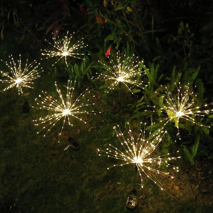 Firework Garden Lights 🎆✨ | Outdoor Twinkle LED Decor 💡🌙