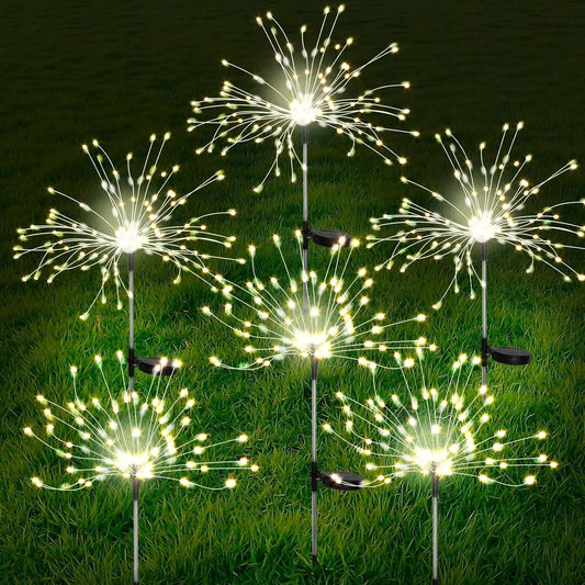 Firework Garden Lights 🎆✨ | Outdoor Twinkle LED Decor 💡🌙