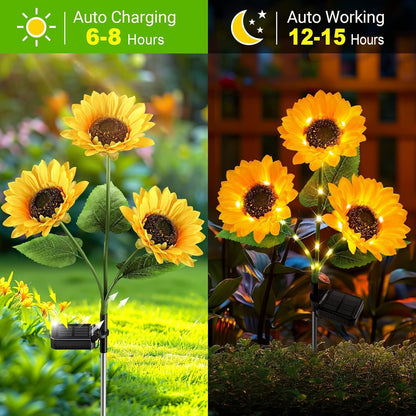 Solar Garden Lights 🌞✨ | Outdoor Decorative LED Glow 💡🌿